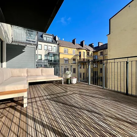 Modern Apartment With Private Terrace Helsinki Buitenkant foto