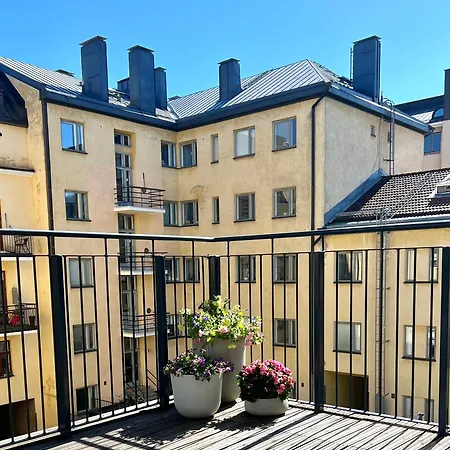 Modern Apartment With Private Terrace Helsinki Buitenkant foto